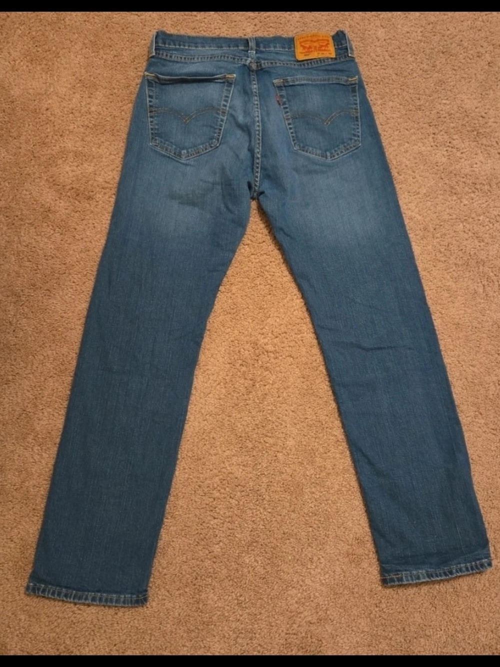 Levi's Men's Medium Blue Straight Jeans